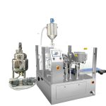 ലിക്വിഡിനും പേസ്റ്റിനുമായി പിഷൻ ഫില്ലർ ഉപയോഗിച്ച് സ്വയമേവ മുൻകൂട്ടി തയ്യാറാക്കിയ ബാഗ് ഫിൽ സീൽ പാക്കേജിംഗ്