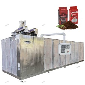 ഓട്ടോമാറ്റിക് ഡ്യുവൽ ചേമ്പർ ബ്രിക്ക് വാക്വം ബാഗ് ഫില്ലിംഗ് പാക്കേജിംഗ് മെഷീൻ രൂപപ്പെടുത്തുന്നു