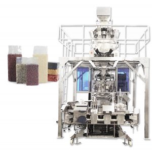 ഓട്ടോമാറ്റിക് ഇഷ്ടിക തരം വാക്വം ബാഗ് ധാന്യത്തിനായി പൂരിപ്പിക്കൽ പാക്കേജിംഗ് യന്ത്രം രൂപീകരിക്കുന്നു