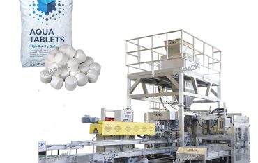 25-50 കിലോഗ്രാം ഉപ്പ് ഗുളികകൾ തൂക്കം നിറയ്ക്കൽ ബാഗിംഗ് മെഷീൻ